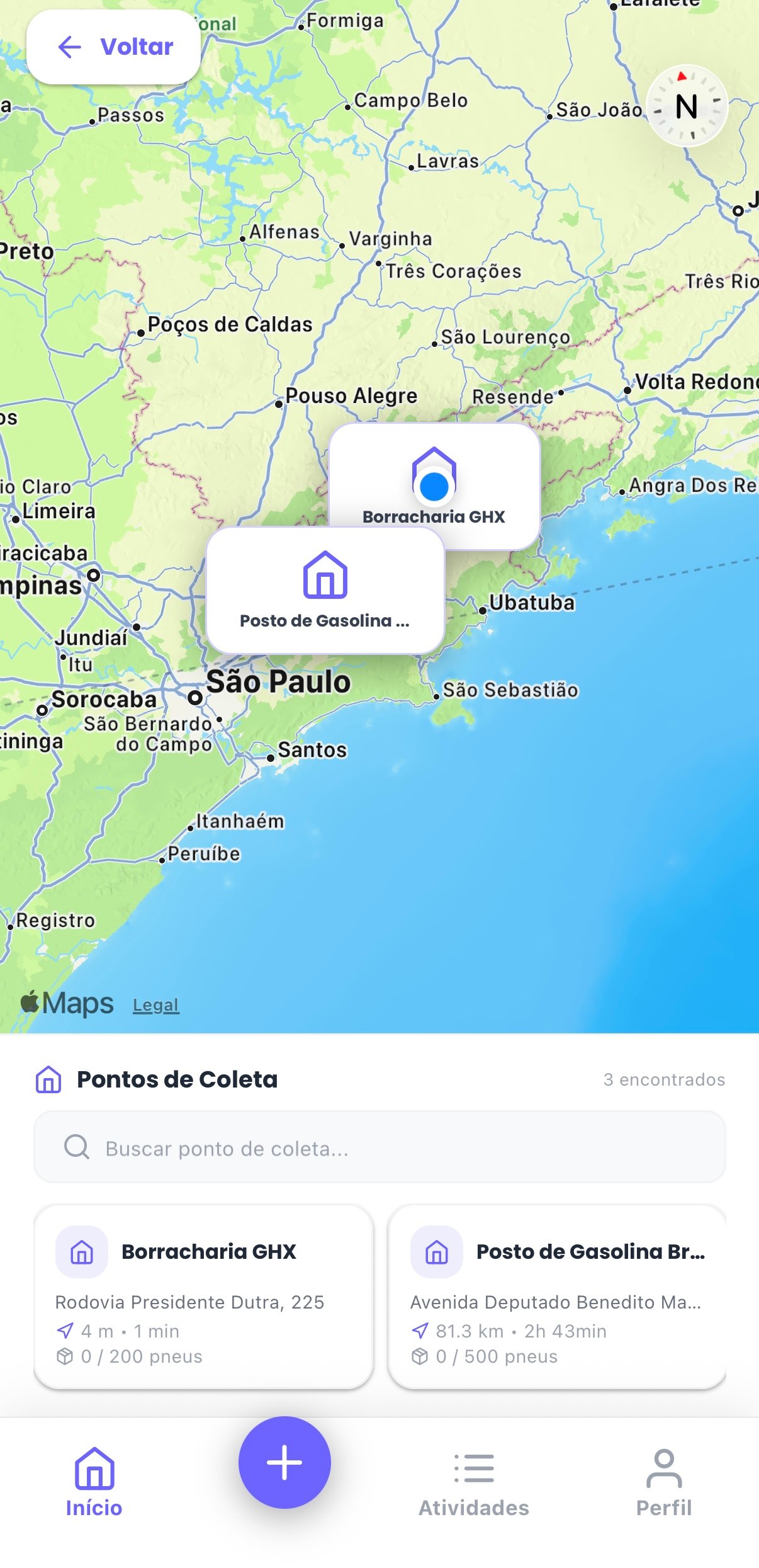 Tela Mapa